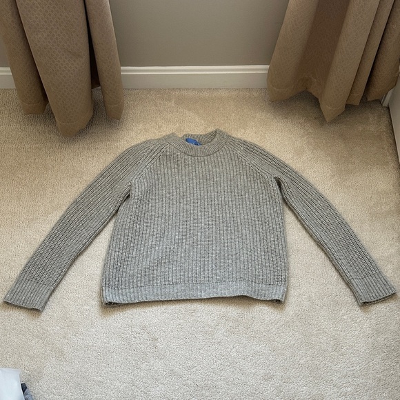 Alice Walk Sweaters - Women's Classic Gray Crewneck Sweater